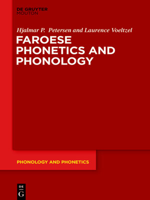 cover image of Faroese Phonetics and Phonology